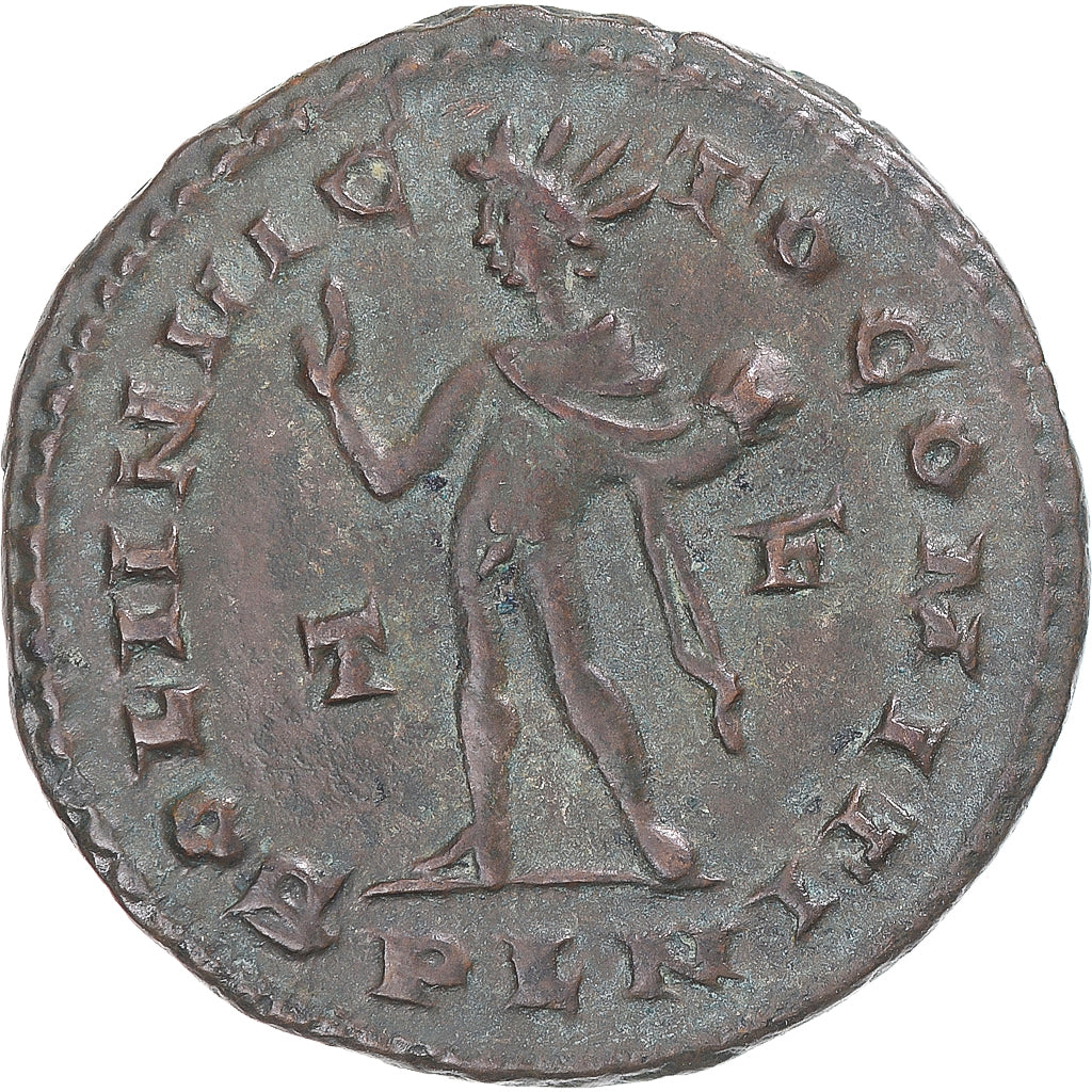 Coin, Constantine I, Follis, 310, London, AU(50-53), Bronze, RIC:121a