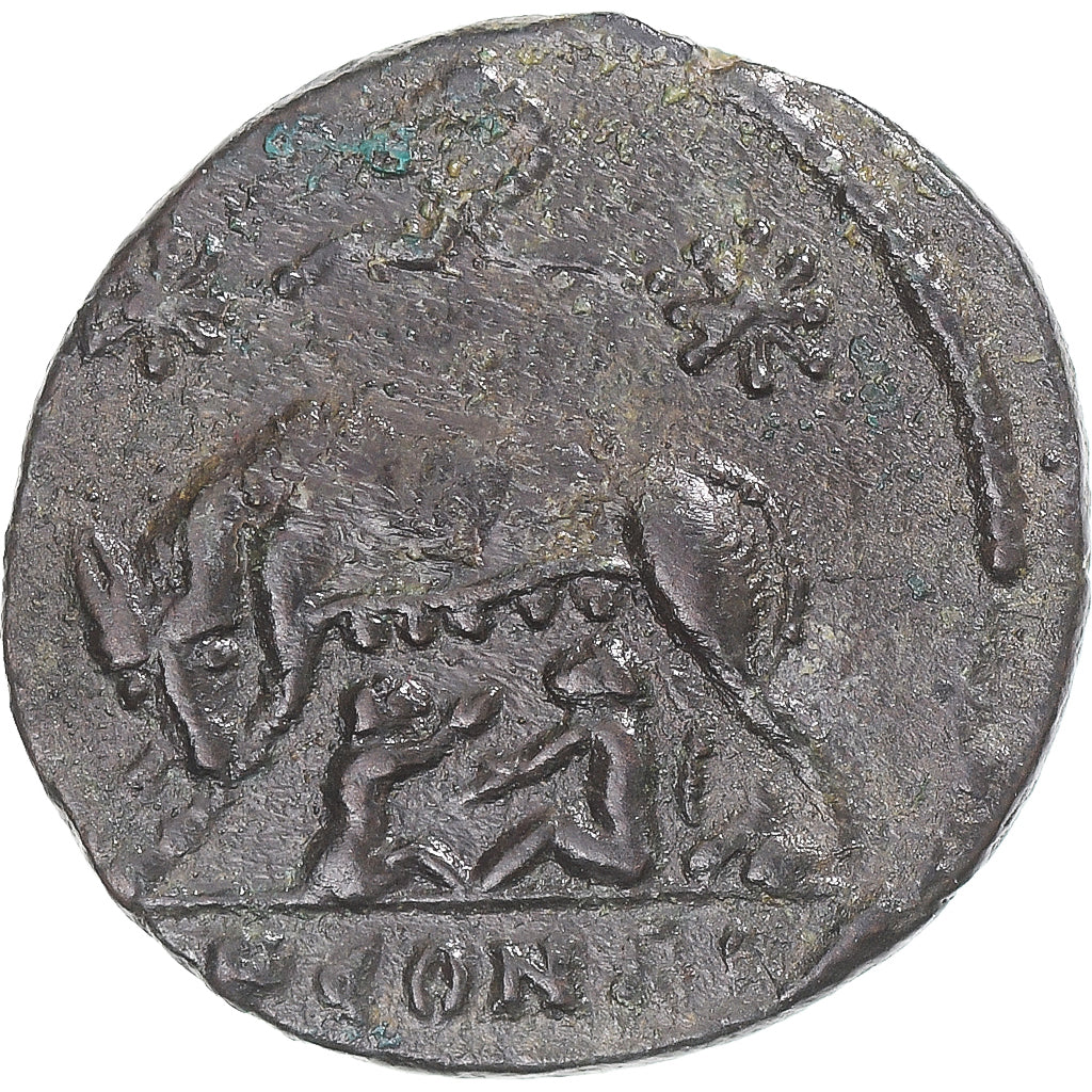 Moneta, Roma, City Commemoratives, Follis, 333, Arles, AU(50-53), Brązowy