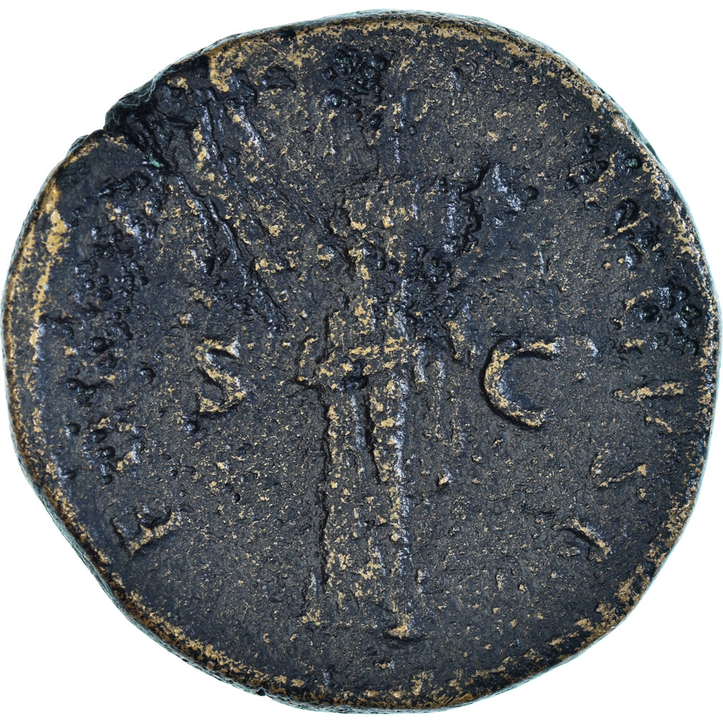 Coin, Nerva, Sestertius, 97, Rome, F(12-15), Bronze, RIC:83