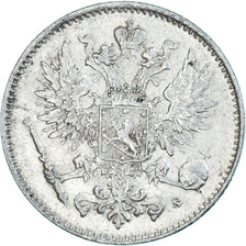 Coin, Finland, Nicholas II, 50 Penniä, 1916, Helsinki, AU(55-58), Silver