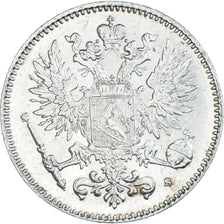 Monnaie, Finlande, Nicholas II, 50 Penniä, 1916, Helsinki, SUP, Argent, KM:2.2