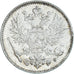 Monnaie, Finlande, Nicholas II, 50 Penniä, 1916, Helsinki, SUP, Argent, KM:2.2