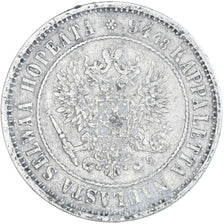 Coin, Finland, Alexander II, Markka, 1874, Helsinki, EF(40-45), Silver, KM:3.2
