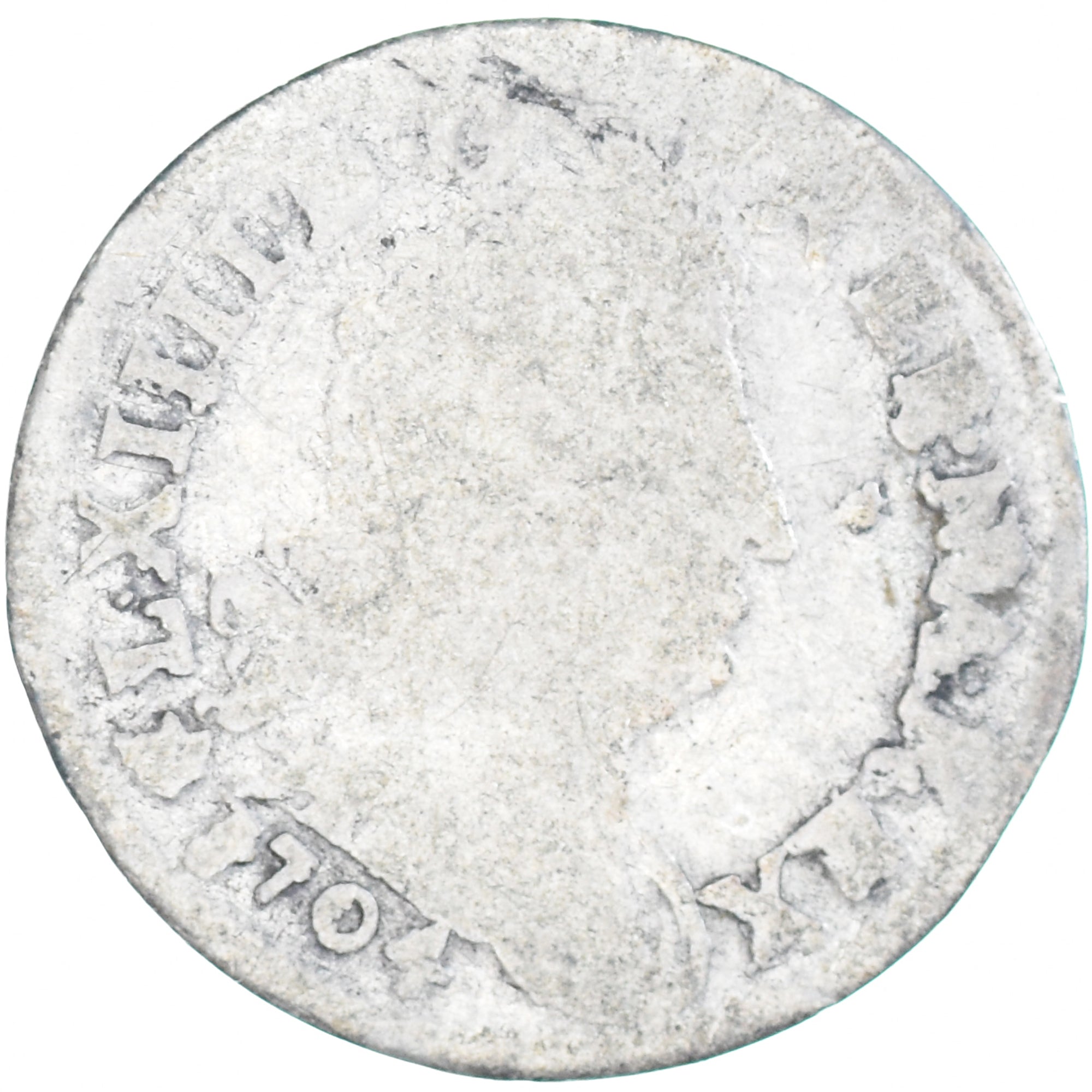 Münze, Frankreich, Louis XIV, 5 Sols aux insignes, 1704, Strasbourg, réformé