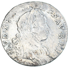 Coin, France, Louis XV, 1/12 Ecu, 1719, Uncertain Mint, F(12-15), Silver