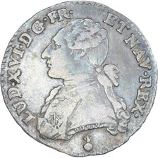 Moneta, Francja, Louis XVI, 1/10 Ecu, 1784, Metz, EF(40-45), Srebro, KM:568.2