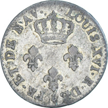 Monnaie, ISLE DE BOURBON, Louis XVI, 3 Sous, 1779, TTB, Billon, KM:1
