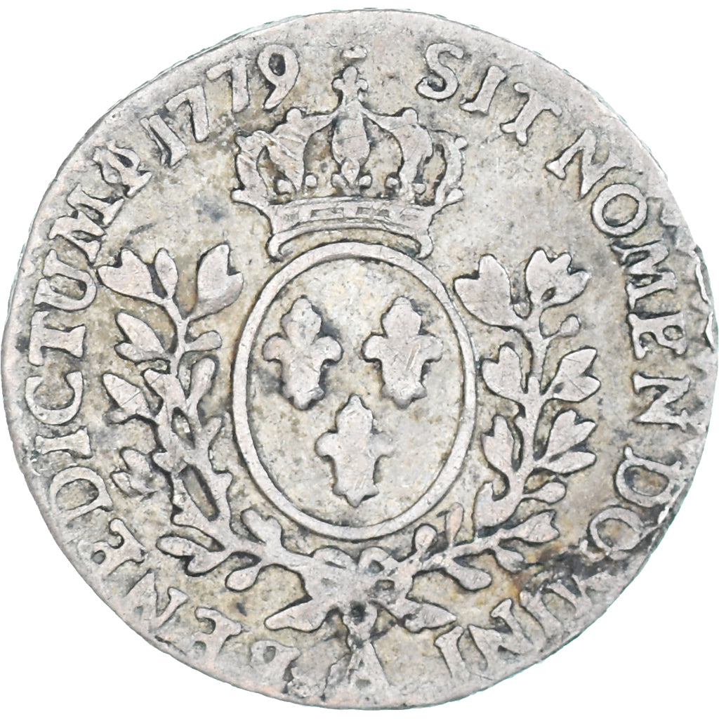Munten, Frankrijk, Louis XV, 1/20 Écu à la vieille tête, 1779, Paris, FR+