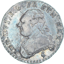 Munten, Frankrijk, Louis XVI, 1/20 Ecu, 1783, Paris, Rare, FR+, Zilver, KM:587