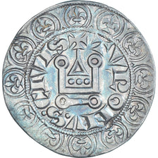 Moeda, França, Louis IX, Gros Tournois, 1226-1270, AU(50-53), Prata