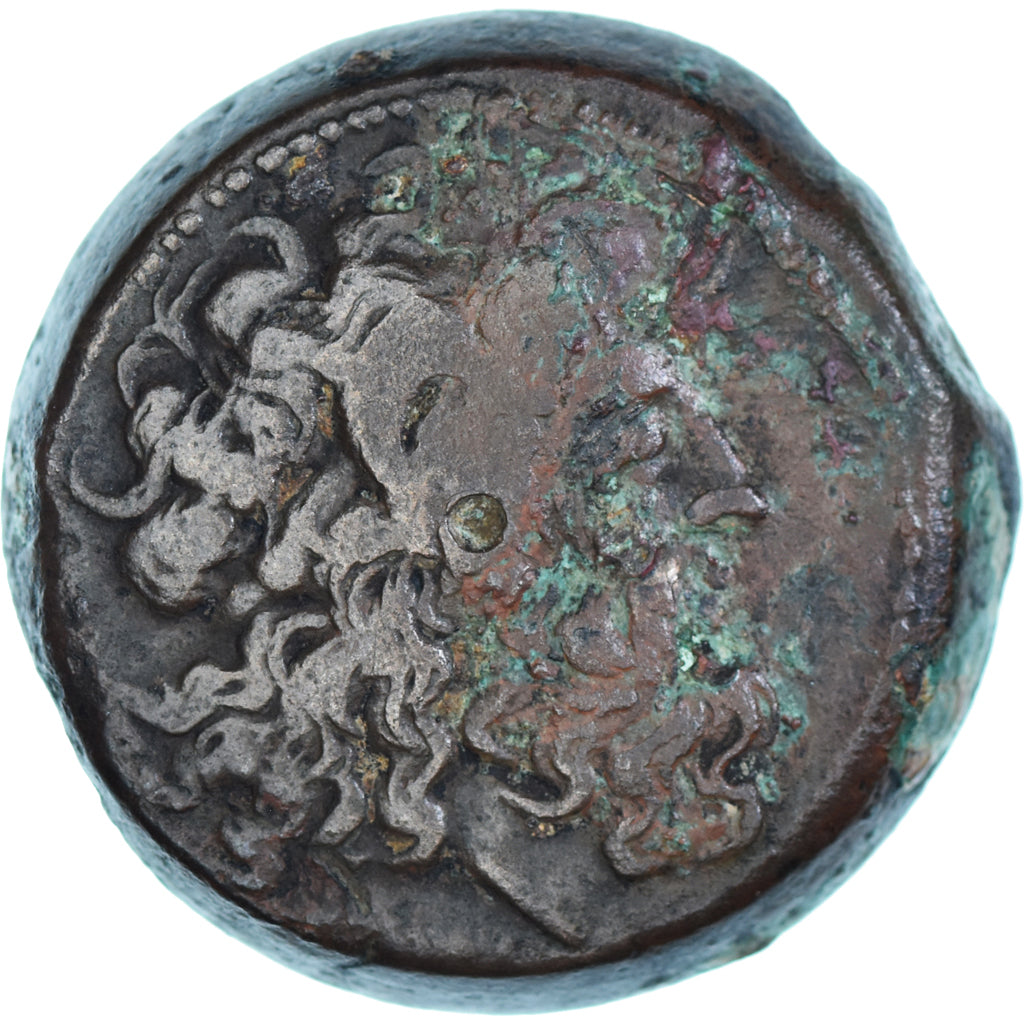 Moneta, Ptolemy VI and Ptolemy VIII, Æ Diobol, 145-116 BC, Alexandria