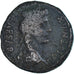 Coin, Augustus, As, 10-6 BC, Lugdunum, VF(20-25), Bronze, RIC:230