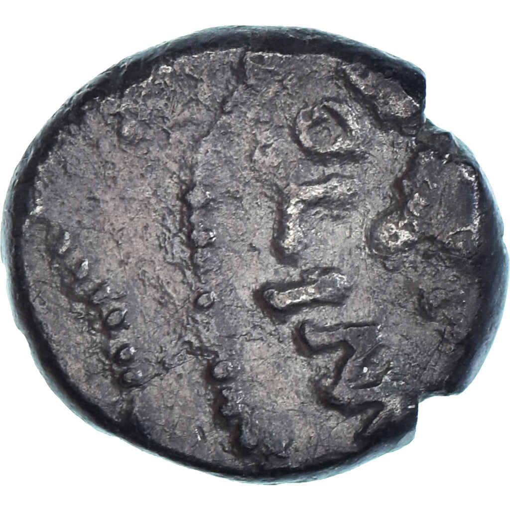 Coin, Leuci, Denier SOLIMA/COLIMA, 60-40 BC, VF(30-35), Silver, Delestrée:3268
