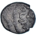 Coin, Leuci, Denier SOLIMA/COLIMA, 60-40 BC, VF(30-35), Silver, Delestrée:3268