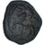 Moneta, Ambiani, Bronze au taureau, 60-40 BC, MB+, Bronzo, Latour:8456