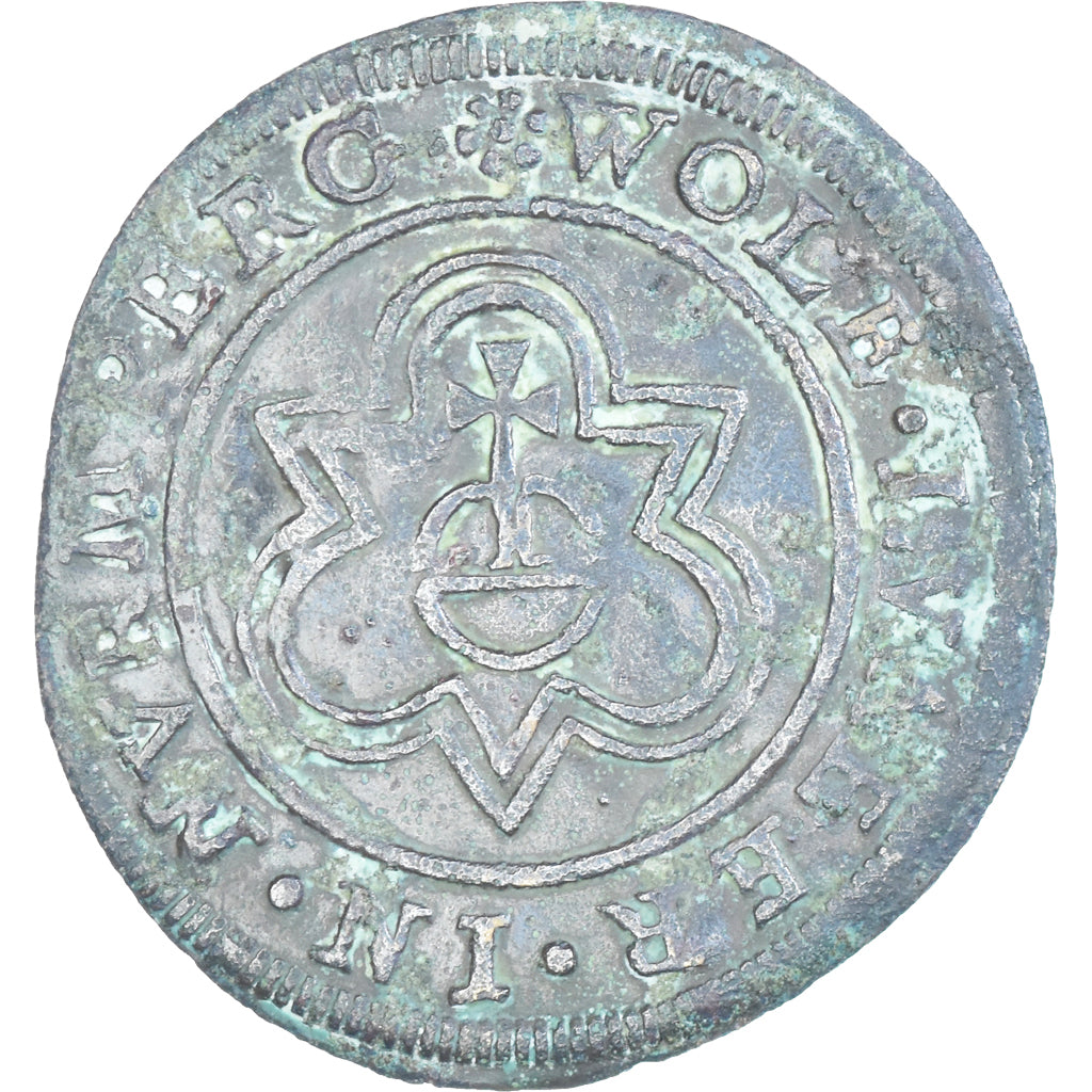 Alemania, Nuremberg token, XVIIth Century, Wolf Lauffer, MBC, Cobre