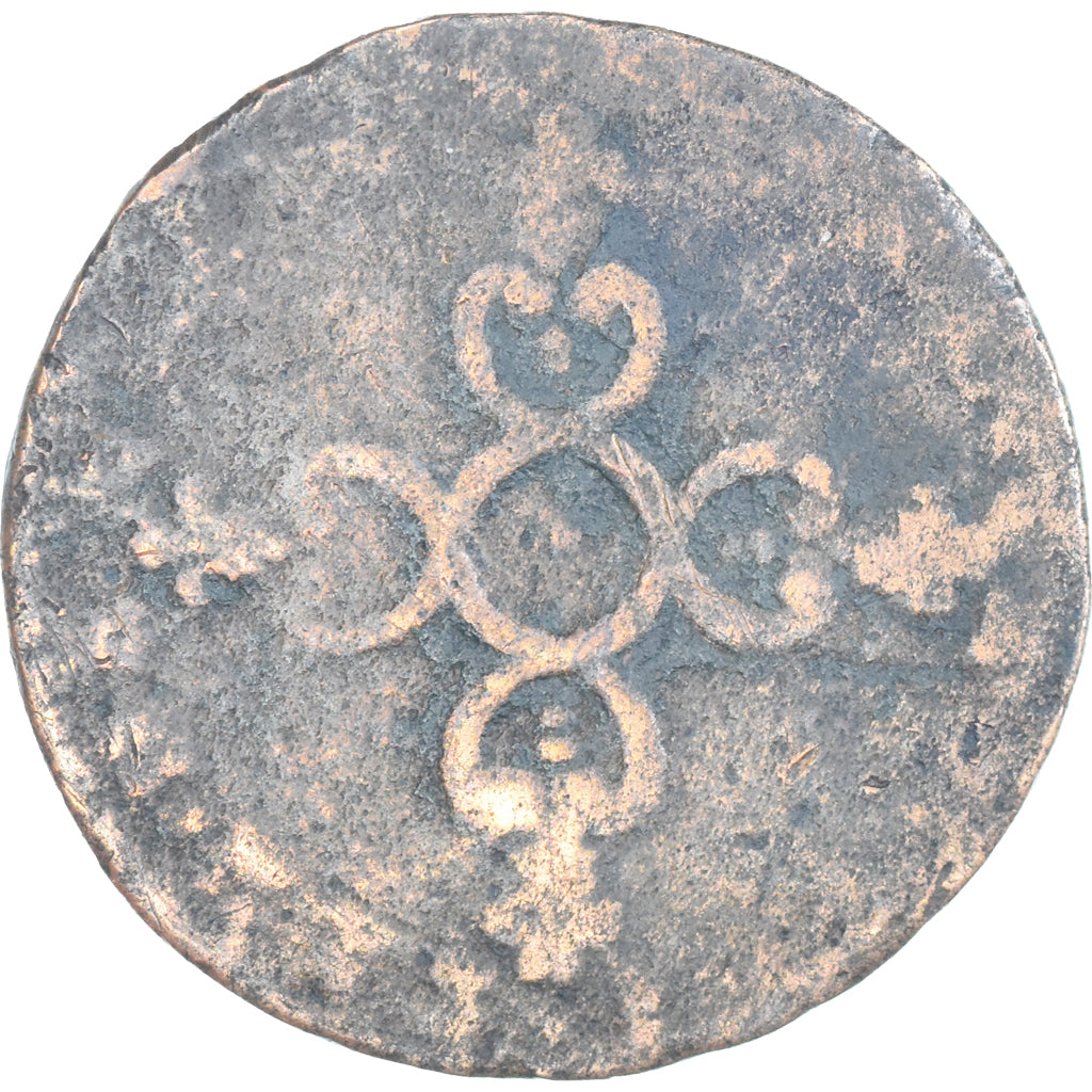 Münze, Frankreich, Louis XIV, 6 Deniers, Uncertain date, Aix, S, Kupfer