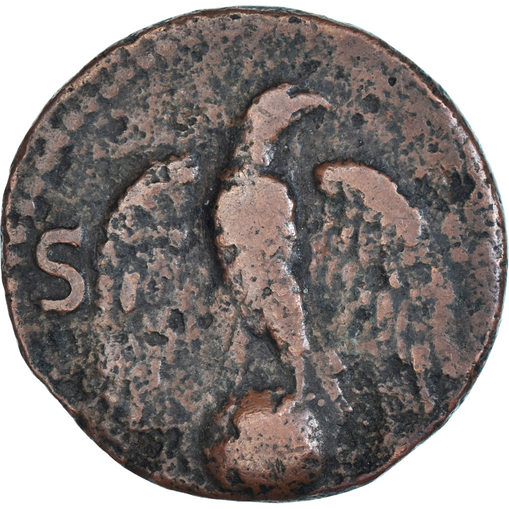 Coin, Vespasian, As, 72, Lugdunum, VF(20-25), Bronze, RIC:1202