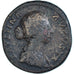 Moeda, Faustina II, Sestertius, 161-176, Rome, VF(20-25), Bronze, RIC:1673