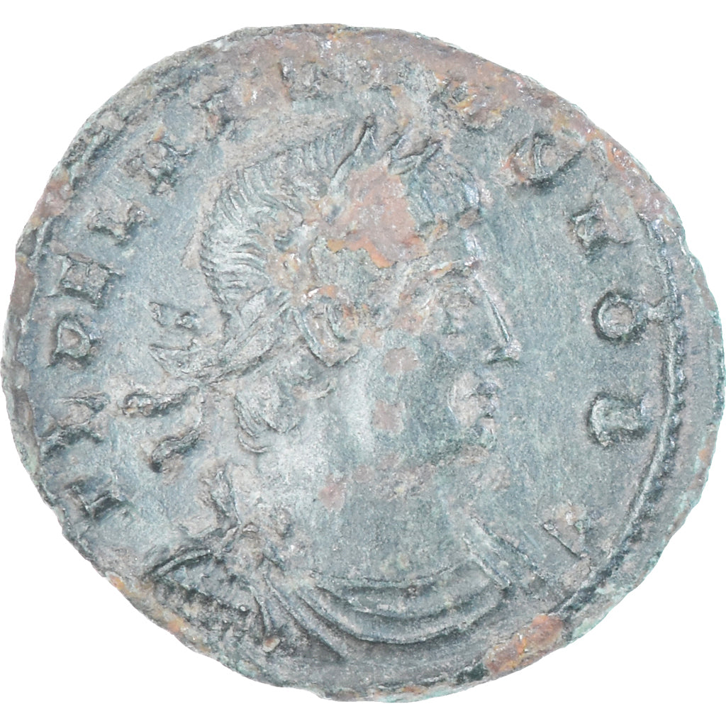 Coin, Delmatius, Follis, 336-337, Aquileia, Rare, EF(40-45), Bronze, RIC:147