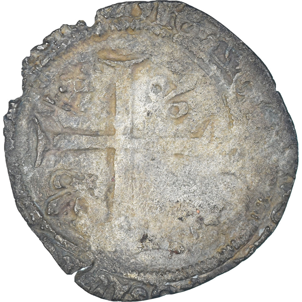 Monnaie, France, Louis XII, Liard au dauphin, 1498-1514, TB, Billon
