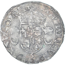 França, Henri II, Douzain du Dauphiné, 1552, Grenoble, Lingote, VF(30-35)