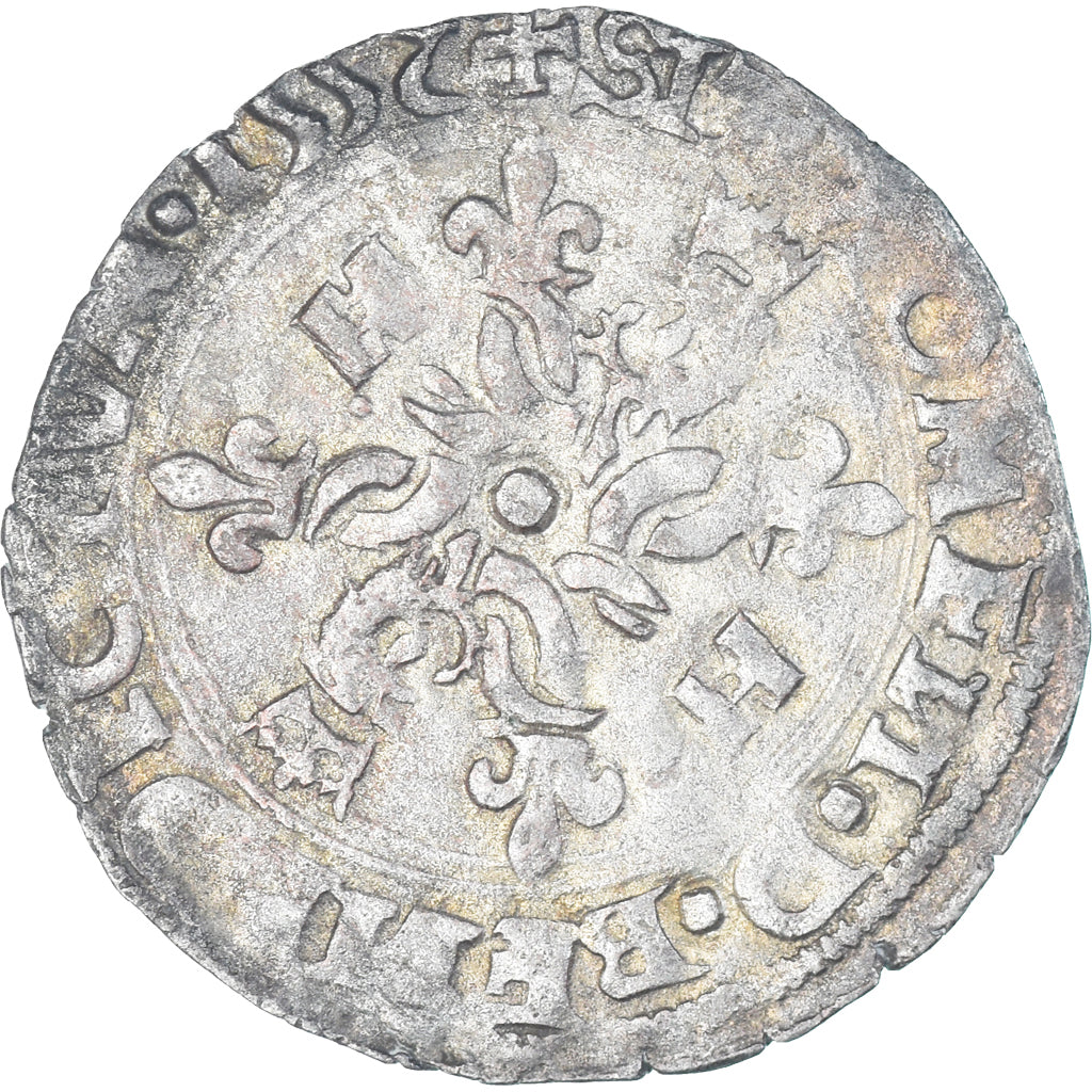 França, Henri II, Douzain du Dauphiné, 1552, Grenoble, Lingote, VF(30-35)