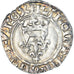 Coin, France, Charles VI, Gros dit "Florette", 1380-1422, Angers, EF(40-45)