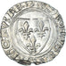 Munten, Frankrijk, Charles VI, Blanc Guénar, 1380-1422, Montpellier, 2nd