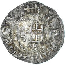 Moneta, Francja, Charles VI, Petachina, 1380-1422, Genoa, EF(40-45), Bilon