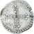 Moneda, Francia, Henri III, 1/4 Ecu, Uncertain date, Rouen, BC+, Plata