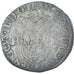 Moneta, Francja, Henri III, Douzain aux deux H, 1576, Toulouse, 2nd type