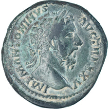 Coin, Marcus Aurelius, Sestertius, 170-171, Rome, EF(40-45), Bronze, RIC:1017