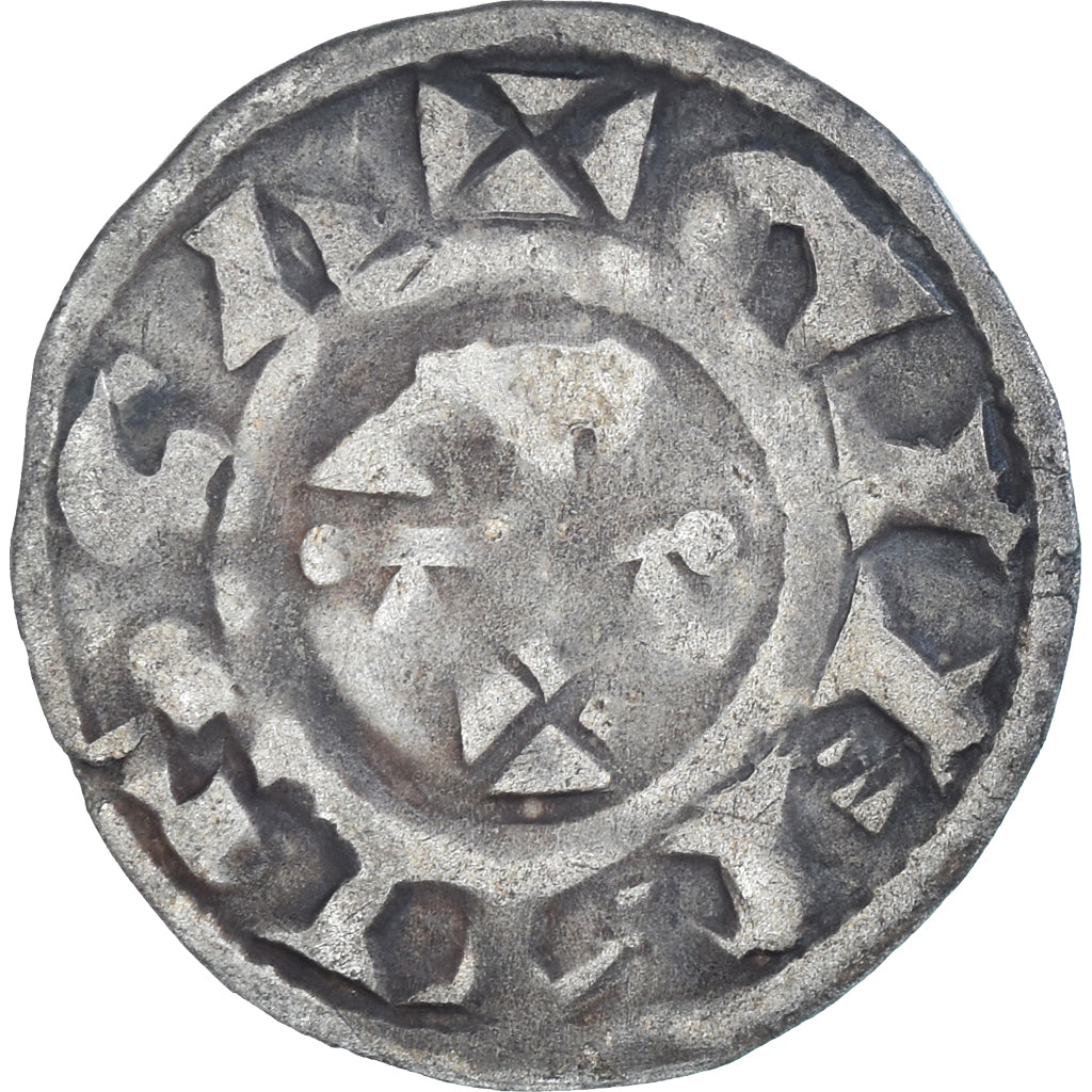 Münze, Frankreich, Seigneurie de Gien, Hervé III de Donzy, Denier, ca.