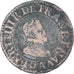 Moneta, Francja, Henri IV, Double Tournois, 1604, Paris, VF(30-35), Miedź