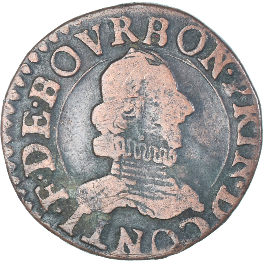 Moneda, Francia, François de Bourbon-Conti, Double Tournois, Château-Regnault