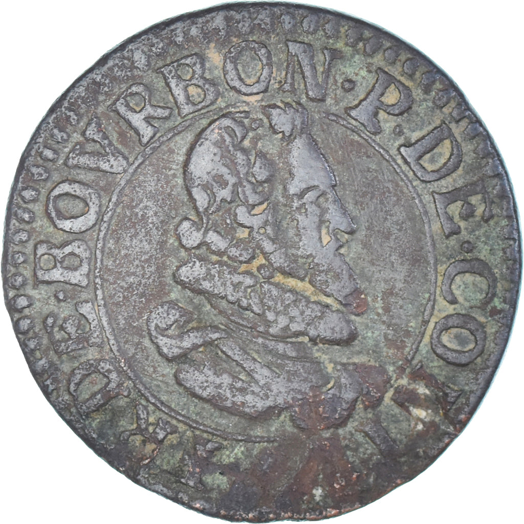 Moneda, Francia, François de Bourbon-Conti, Double Tournois, Château-Regnault