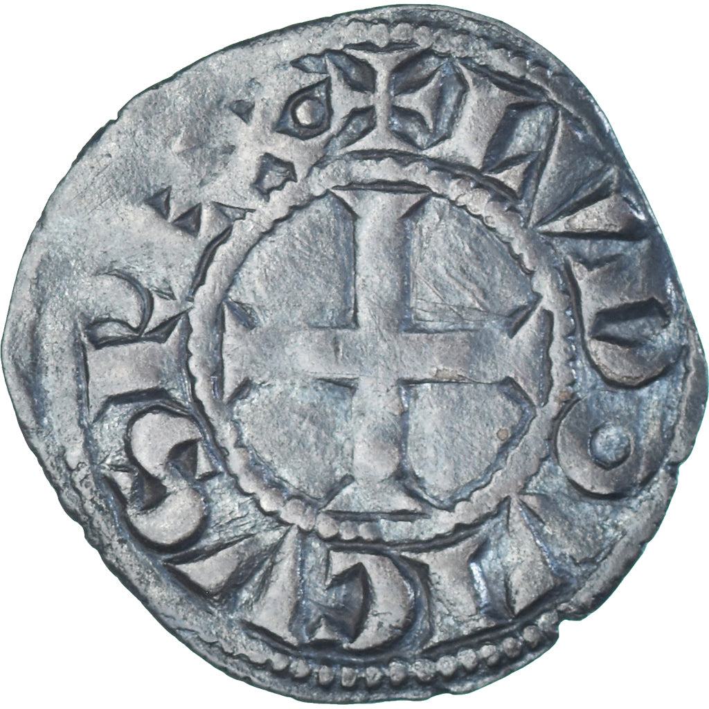 Coin, France, Louis VIII-IX, Denier Tournois, 1226-1270, EF(40-45), Billon