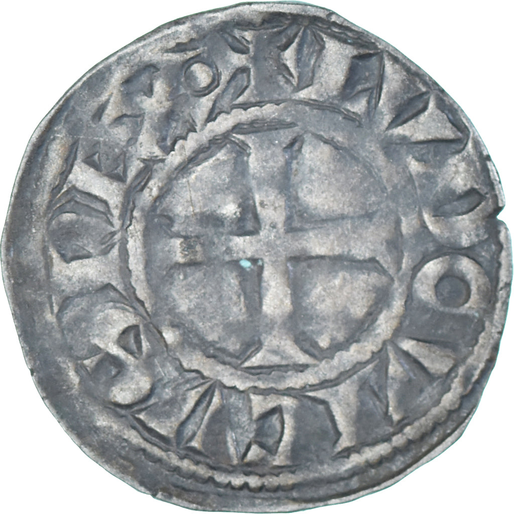 Coin, France, Louis VIII-IX, Denier Tournois, 1226-1270, EF(40-45), Billon