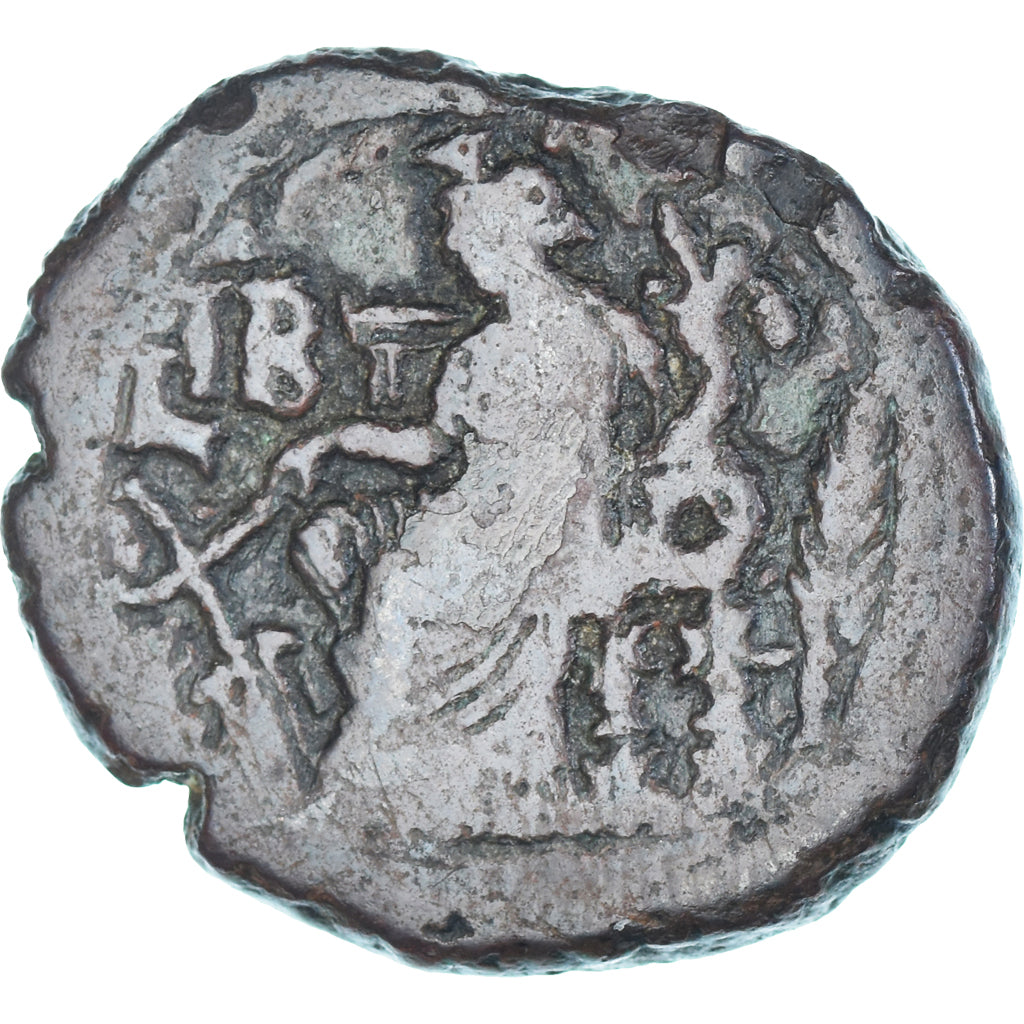 Coin, Egypt, Gallienus, Tetradrachm, 254-255, Alexandria, VF(20-25), Billon