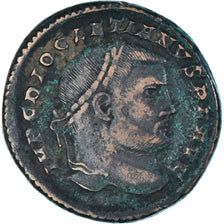 Monnaie, Dioclétien, Follis, 284-305, Rome, TB+, Bronze