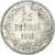 Moeda, Finlândia, Nicholas II, 25 Penniä, 1916, Helsinki, AU(55-58), Prata