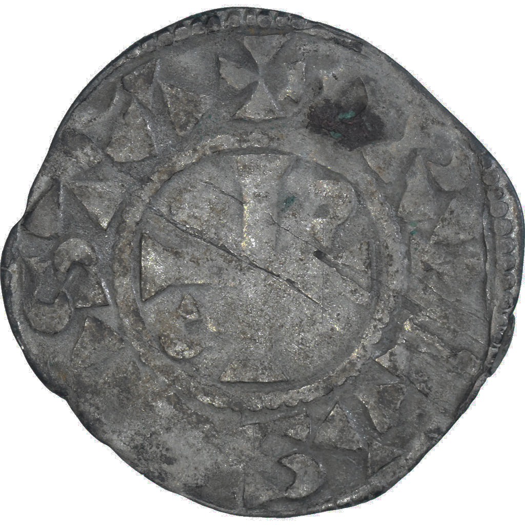 Coin, France, Philip I, Denarius, 1060-1108, Dreux, VF(20-25), Billon