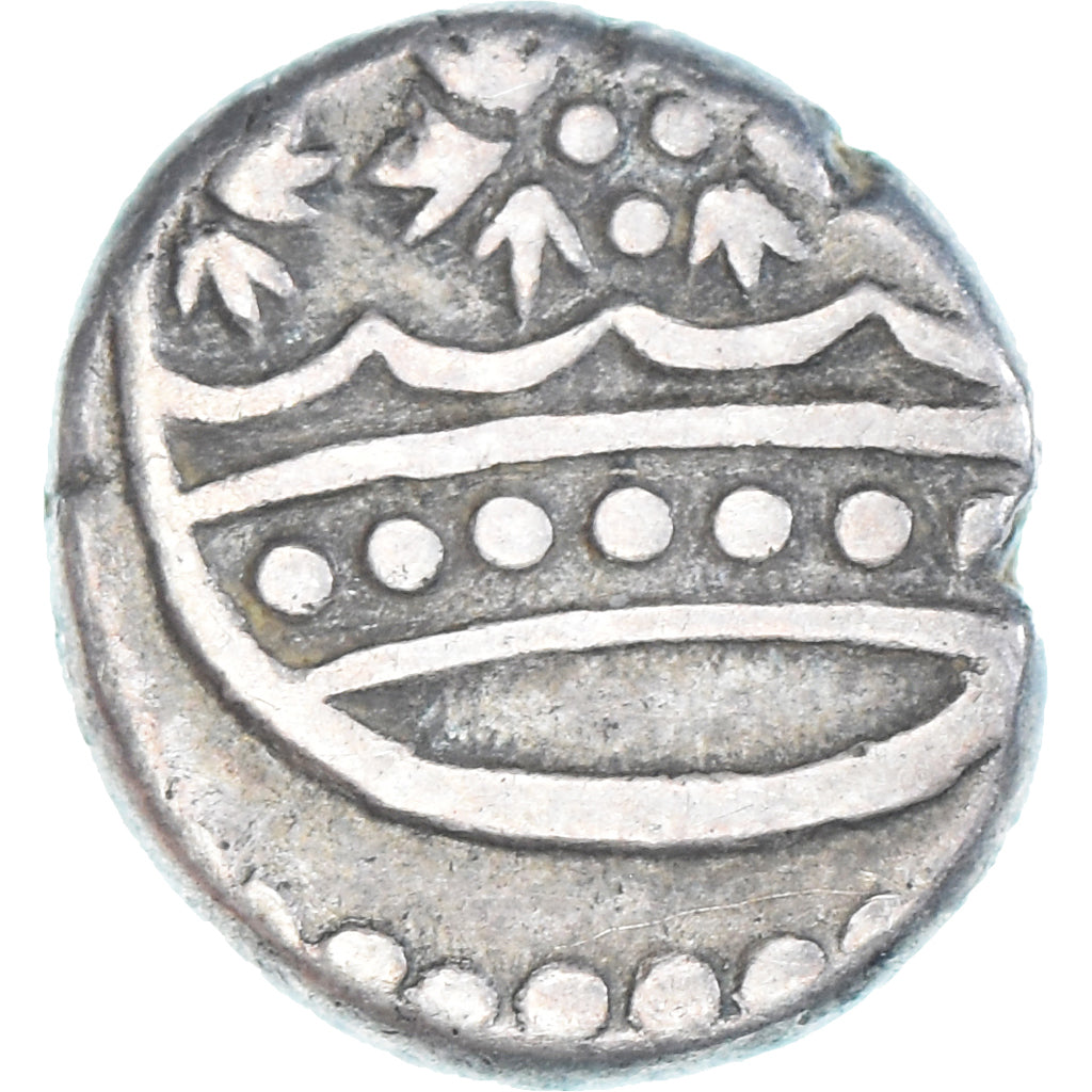 Monnaie, Inde française , Louis XV, 2 Fanon, n.d. (1715-1774), Pondichery, TTB