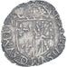 Moneta, Francia, Henri IV, Douzain de Navarre, 1591, Saint-Palais, MB+