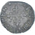Moeda, França, Charles IX, Liard, 1566, Paris, VF(30-35), Lingote, Gadoury:405