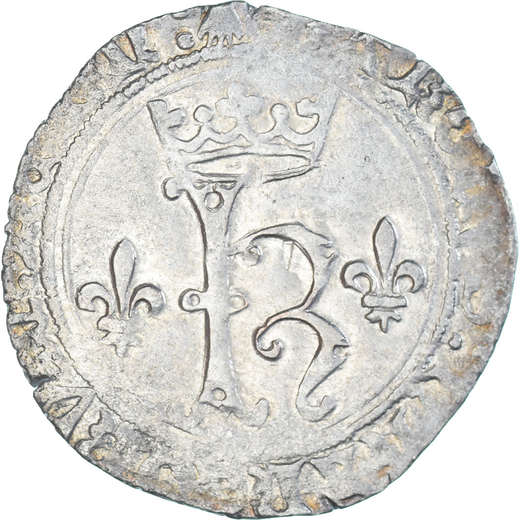 Moneda, Francia, Charles VIII, Karolus de Bretagne, n.d. (1483-1498), BC+
