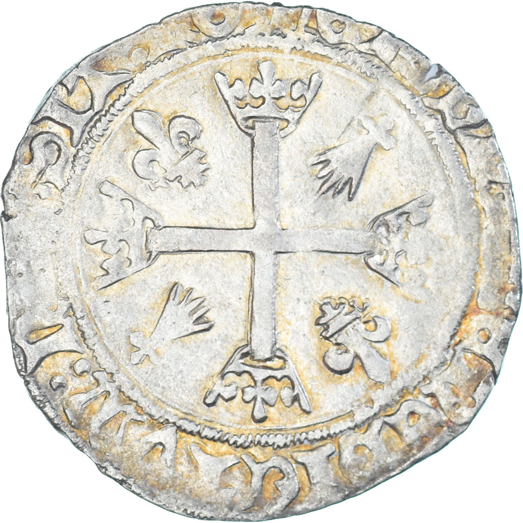 Moneda, Francia, Charles VIII, Karolus de Bretagne, n.d. (1483-1498), BC+
