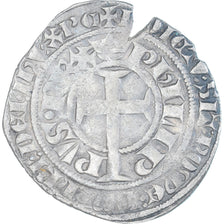 Monnaie, France, Philippe VI, Gros à la queue, 1328-1350, TB+, Billon