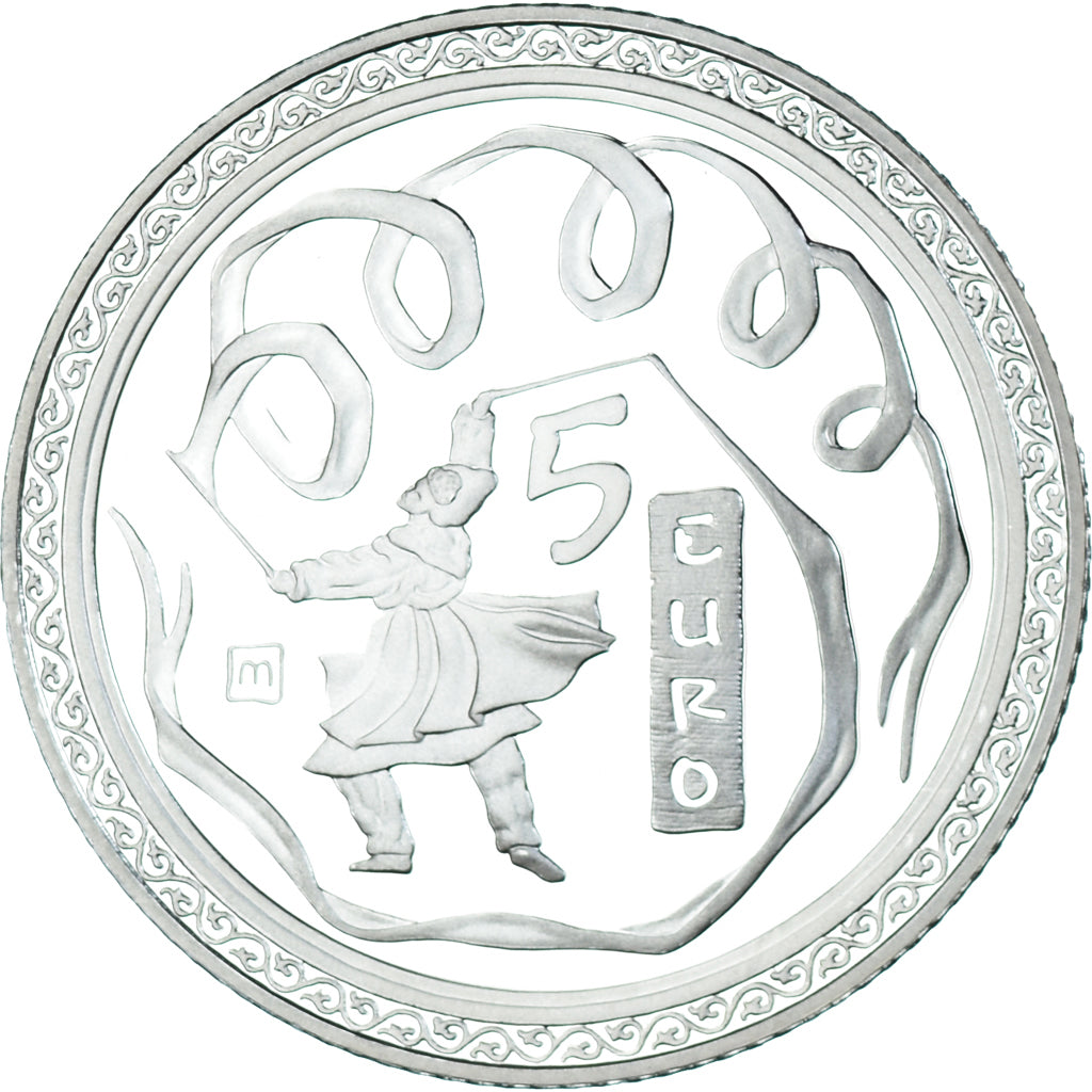 Saint Marin , 5 Euro, 2008, SPL+, Argent, KM:513